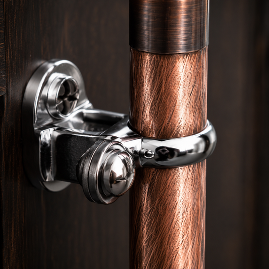 Textured Antique Copper Cabinet Pull