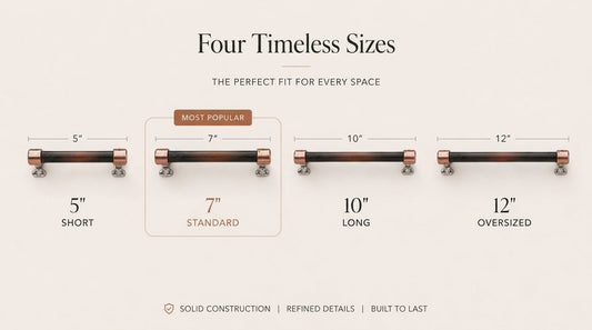 How to Choose the Right Cabinet Pull Size | Kitchen Guide