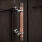 Textured Antique Copper Cabinet Pull