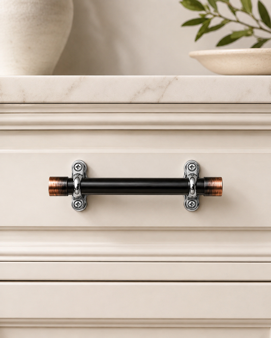Forge Black Copper Cabinet Pull