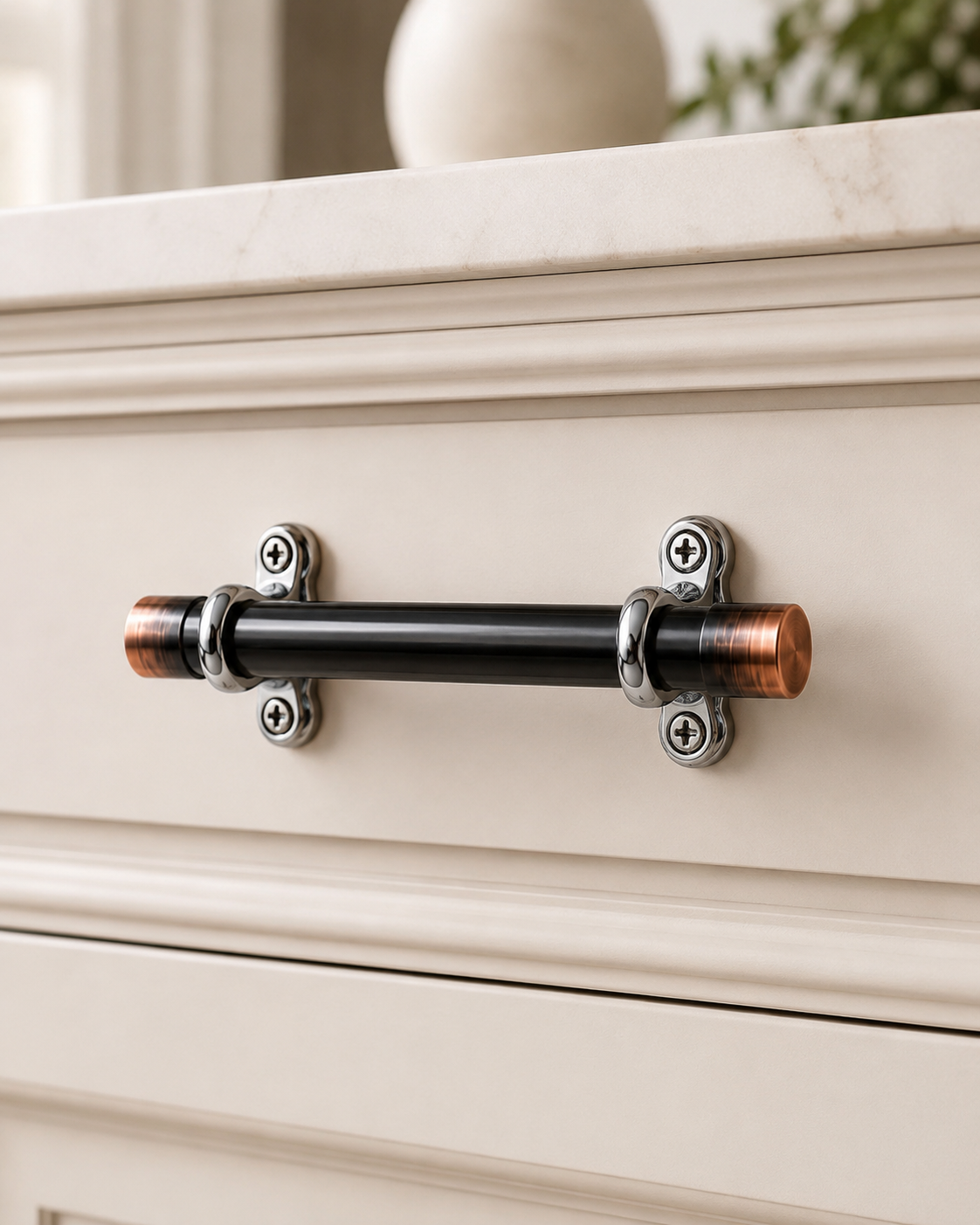 Forge Black Cabinet Pull