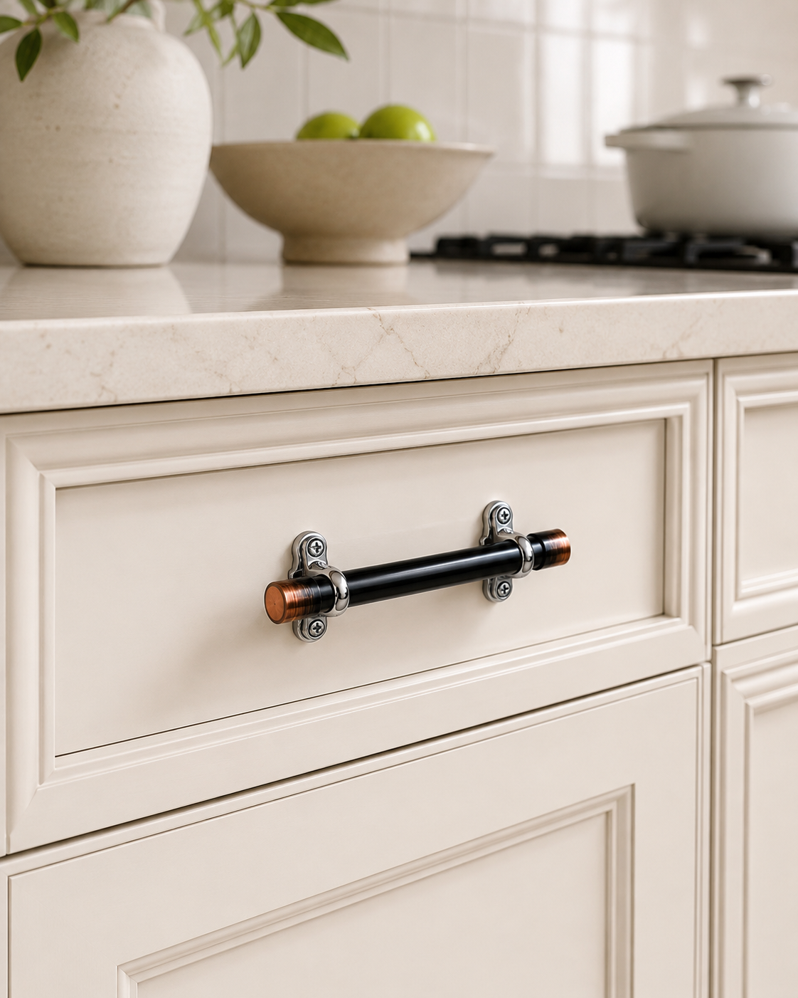 Forge Black Cabinet Pull