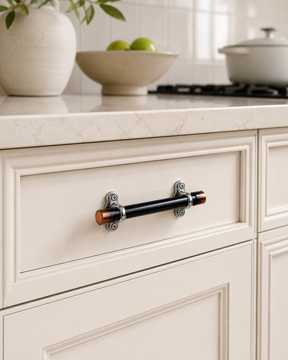 Forge Black Cabinet Pull