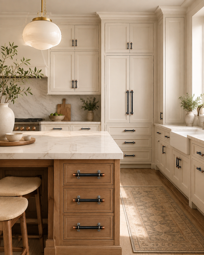Forge Black Cabinet Pull