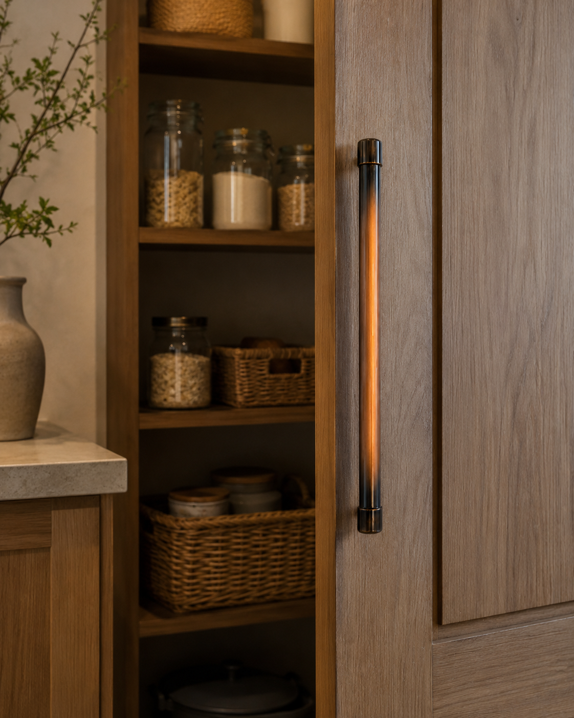 Antique Copper Cabinet Pull