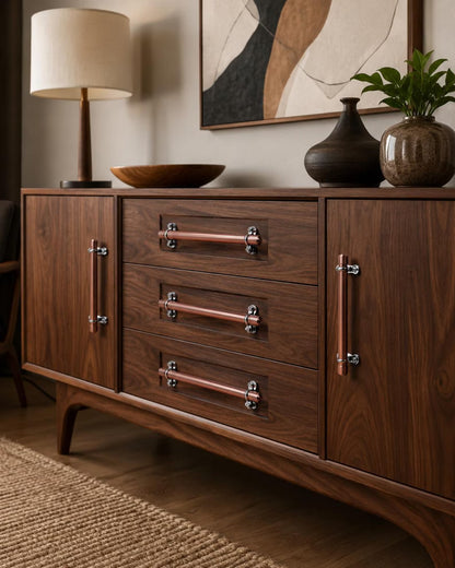 Polished Copper Cabinet Pull