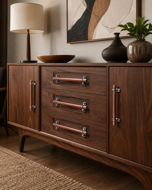 Polished Copper Cabinet Pull