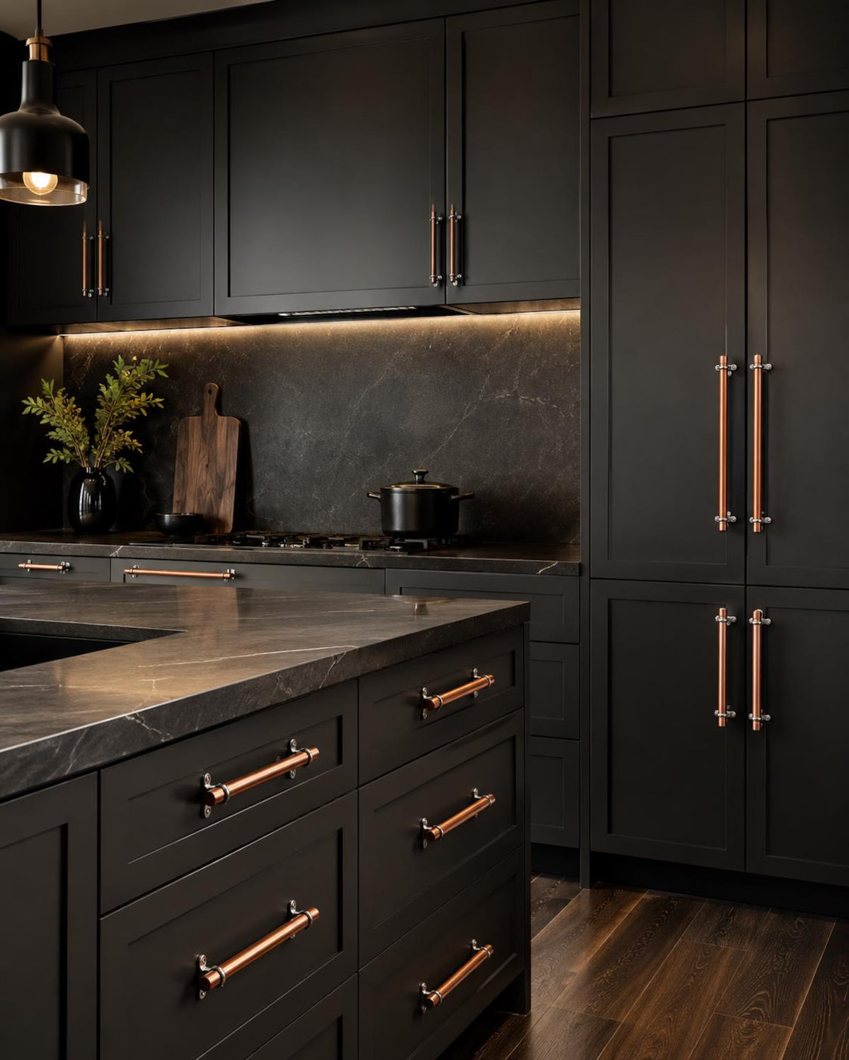 Polished Copper Cabinet Pull
