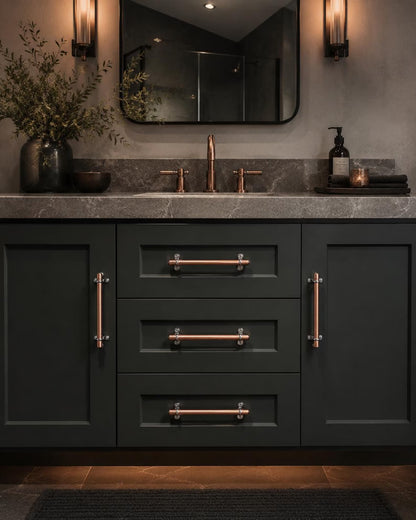 Polished Copper Cabinet Pull