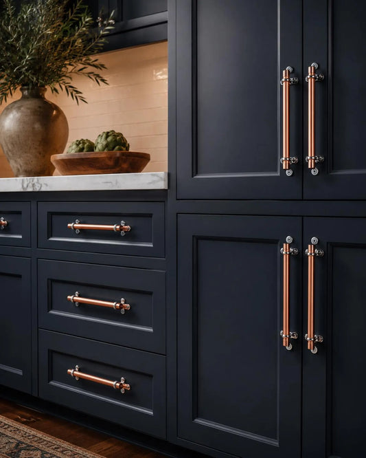 Solid Copper Cabinet Pull